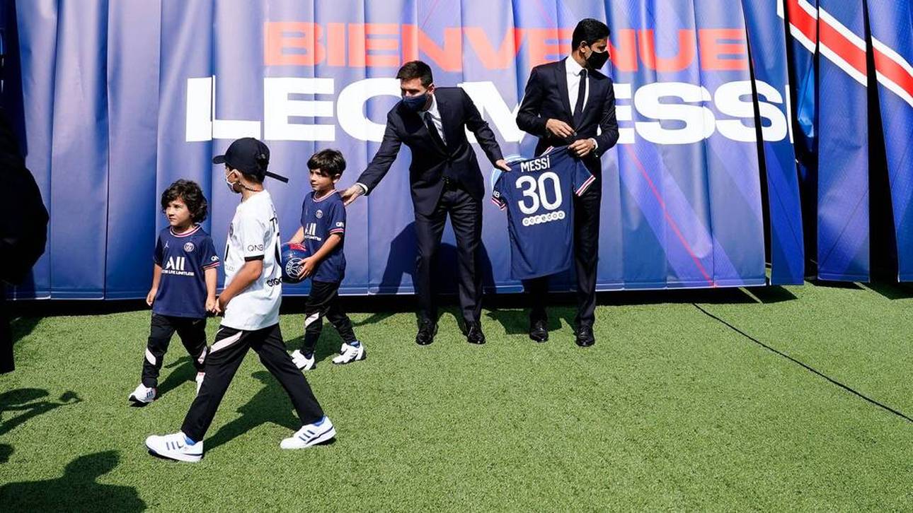 Auch Messis Söhne spielen für PSG