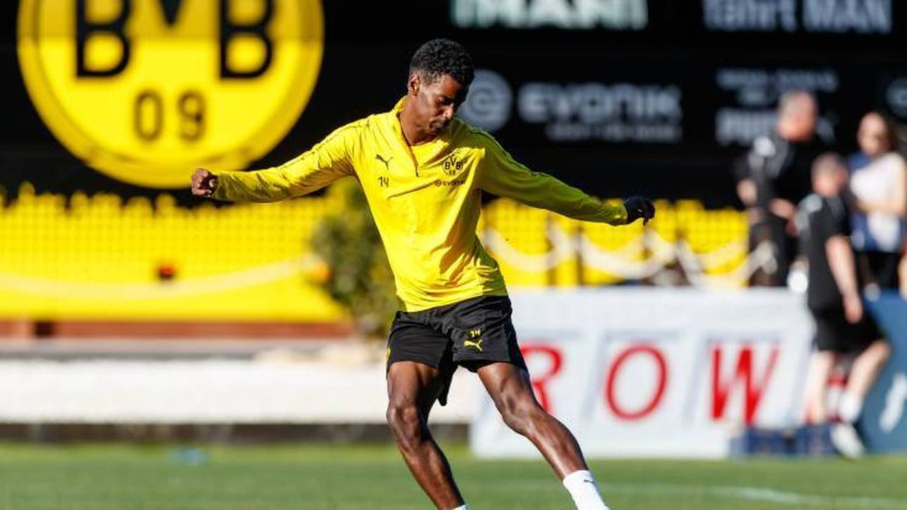 Alexander Isak im Trainingslager des BVB