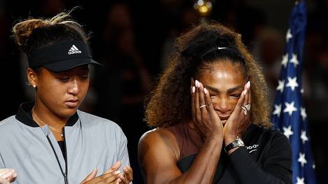 Im Finale der US Open 2018 zog Serena Williams (r.) den Kürzeren