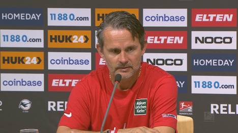 Dirk Schusters Mission ist geschafft. Kurz vor der Relegation kam Schuster als neuer Trainer zum FCK und schaffte mit den Pfälzern den Aufstieg in Liga 2. Nach dem Spiel dachte er allerdings auch an die Dresdner.