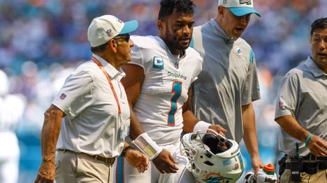 Tua Tagovalioa hatte sich Donnerstag Nacht eine Kopfverletzung zugezogen. Dabei hätte er eventuell gar nicht auf dem Platz stehen dürfen. Jetzt kündigt die NFL Konsequenzen an.