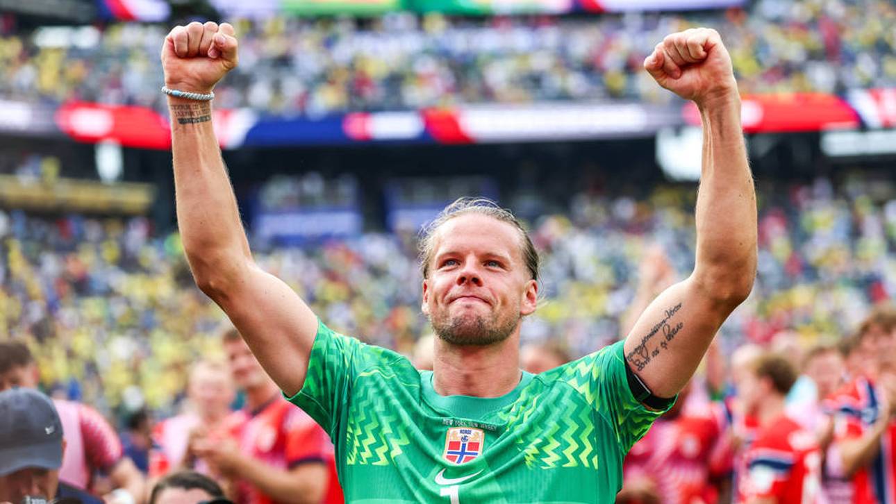 Örjan Nyland steht mit Norwegen zum ersten Mal in einem WM-Viertelfinale