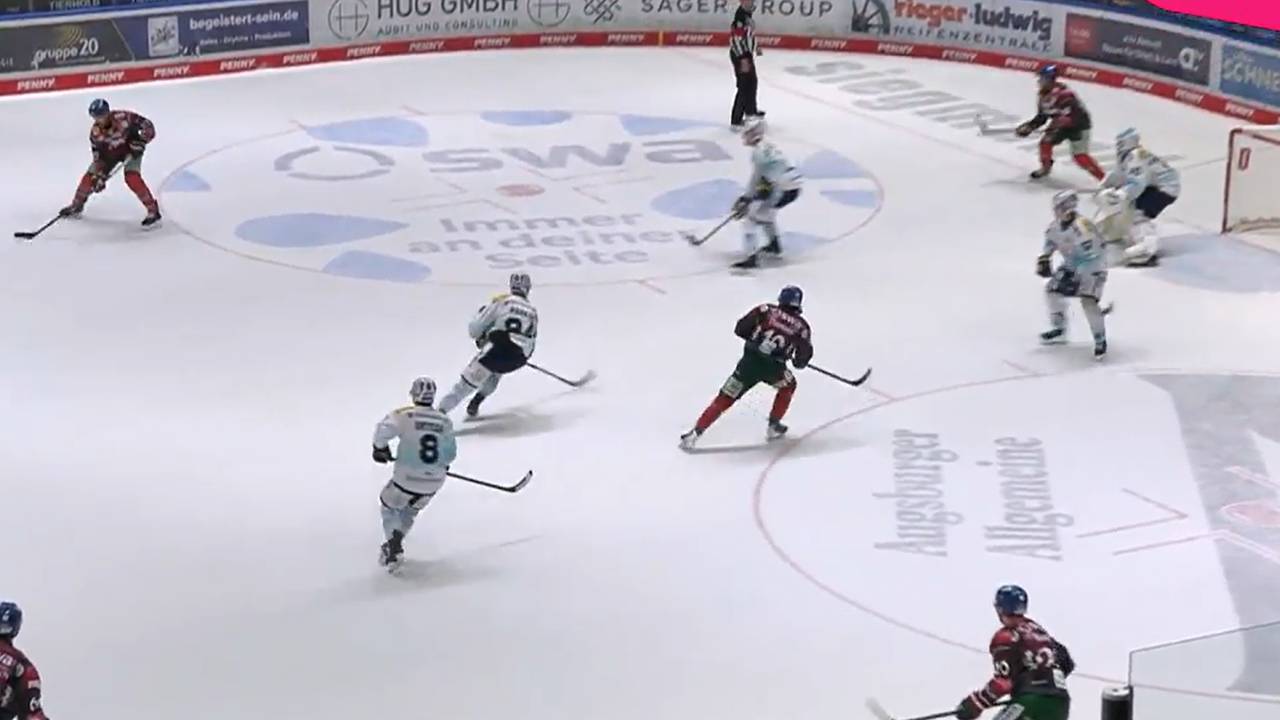 Augsburger Panther - Dresdner Eislöwen I DEL-Highlights im Video