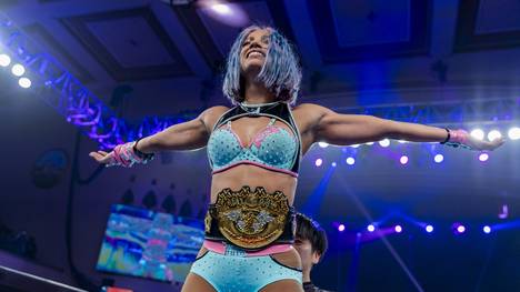 Mercedes Moné alias Sasha Banks hat ihren ersten Titel nach ihrem WWE-Abgang gewonnen