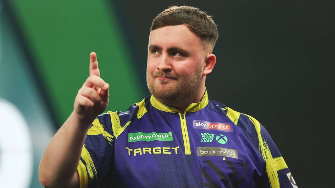 Luke Littler steht in der zweiten Runde