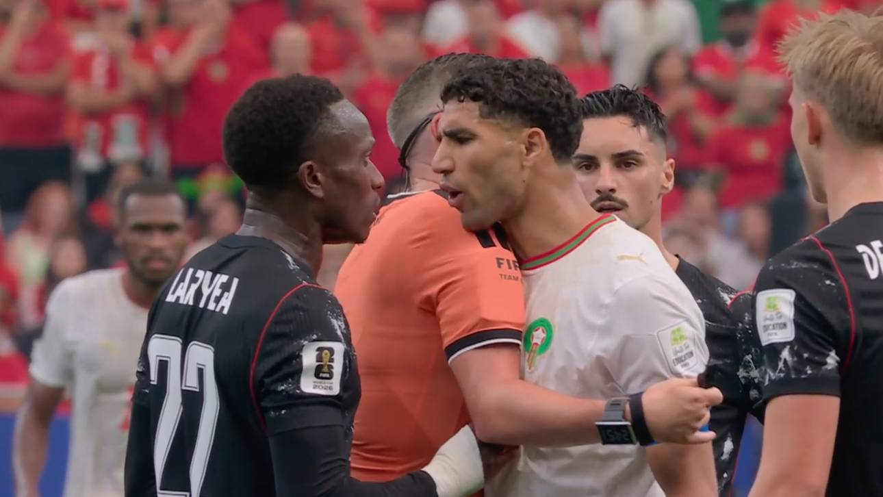Diese Hakimi-Aktion passt den Kanadiern so gar nicht