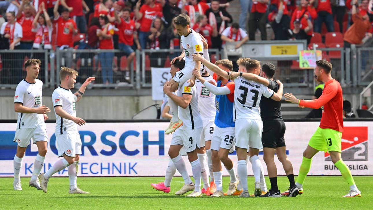 90.+5! FCK feiert Freistoß-Helden
