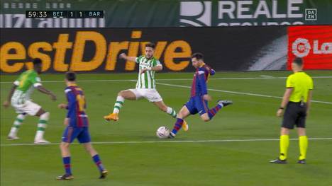 Auch dank Lionel Messi gewinnt Barca 3:2 gegen Betis Sevilla. Das Team um Marc-André ter Stegen klettert nach dem sechsten Erfolg in Serie weiter nach oben.