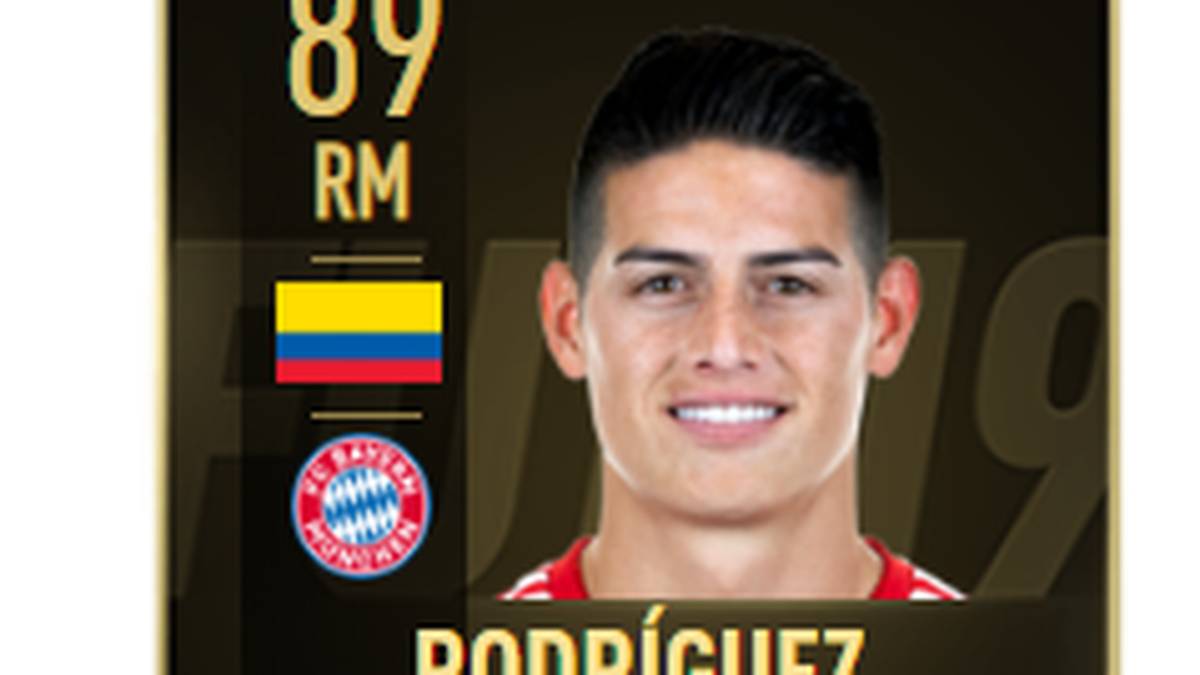 Platz 42: James Rodriguez, FC Bayern München
