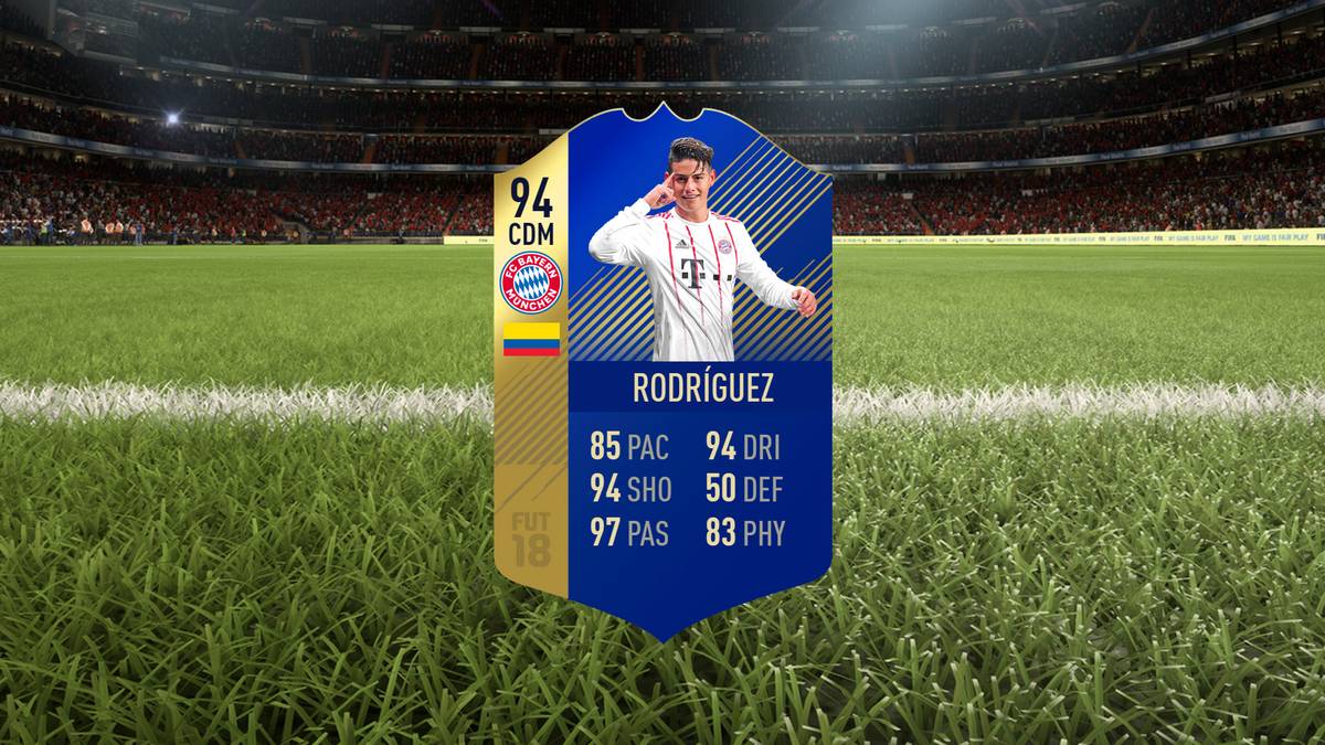 James Rodriguez 94 - FC Bayern München