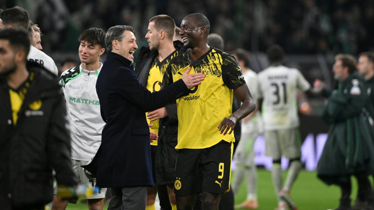 Niko Kovac gratuliert Serhou Guirassy