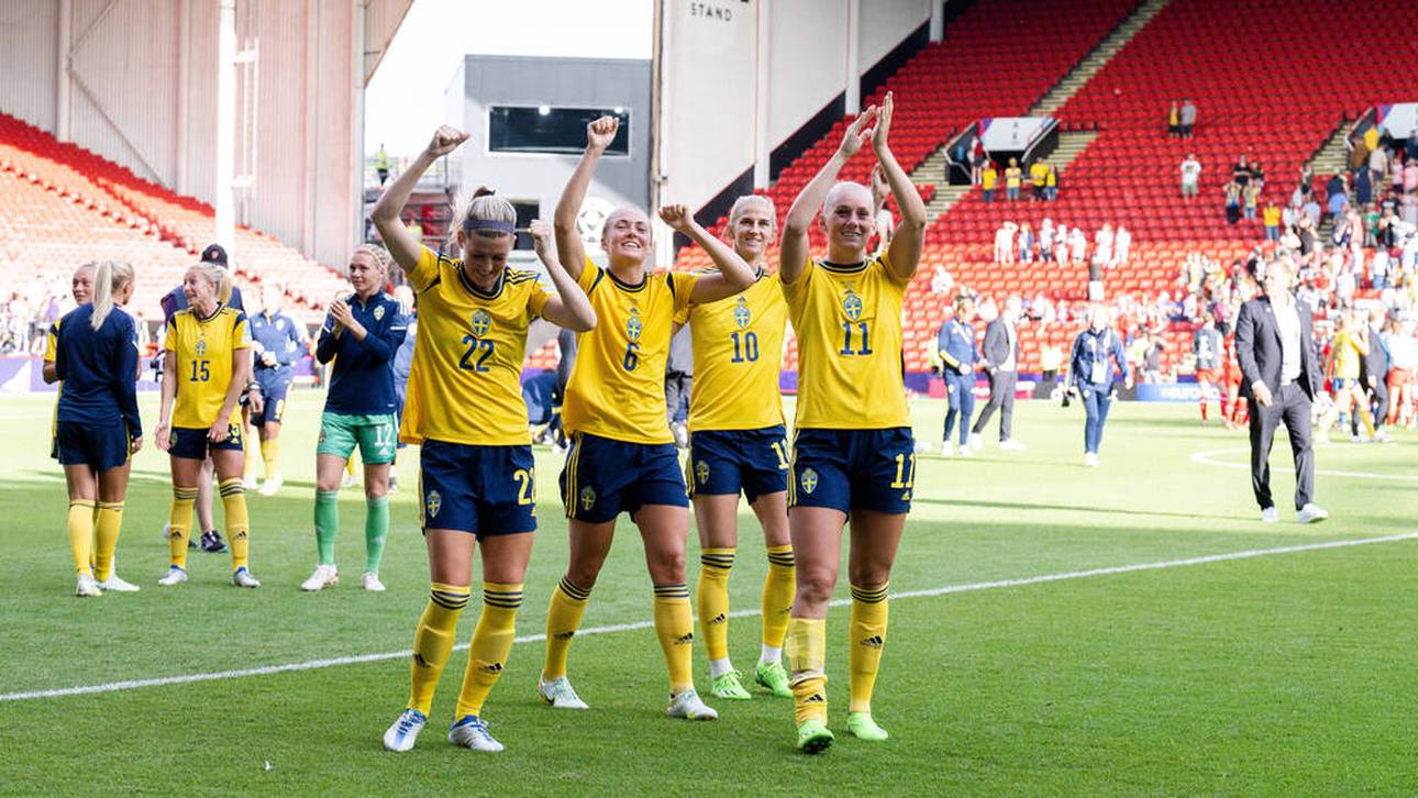 Schweden dem Viertelfinale ganz nah