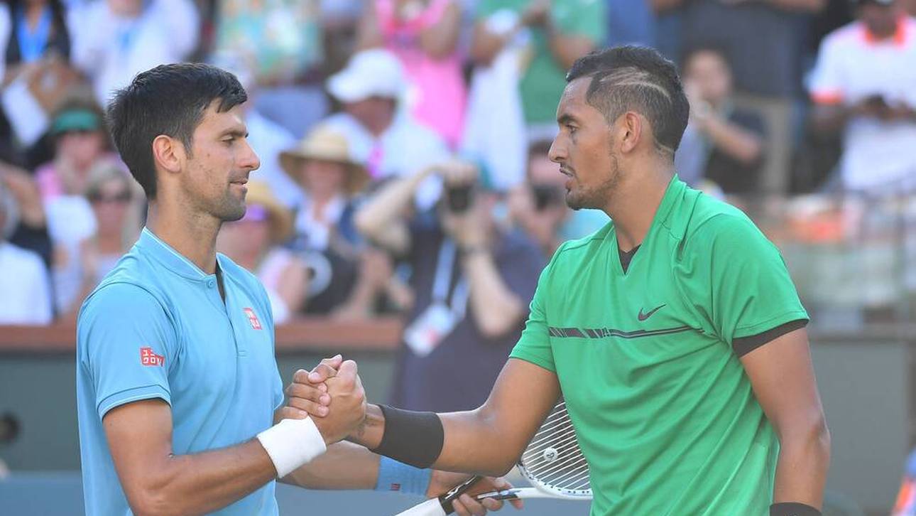 Djokovic, Kyrgios: Ex-Feinde nun Kumpel