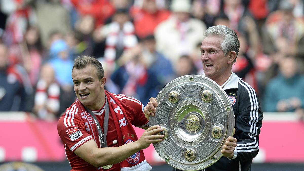 2013 - XHERDAN SHAQIRI (Mittelfeld): Shaqiri kam in der Triple-Saison immer dann, wenn Ribery eine Pause brauchte. Der Kraftwürfel war immer für etwas Wirbel gut, für mehr meist aber auch nicht