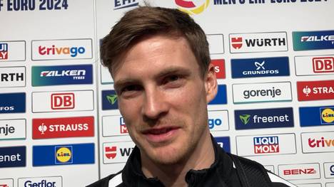 Die deutschen Handballer sprechen in einer Medienrunde über die Lanxess Arena in Köln.