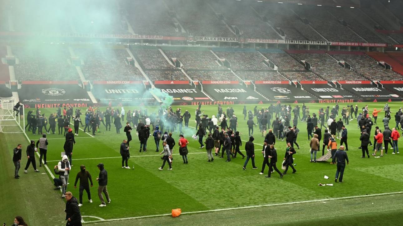 Zwei verletzte Polizisten bei Fan-Protesten in Manchester
