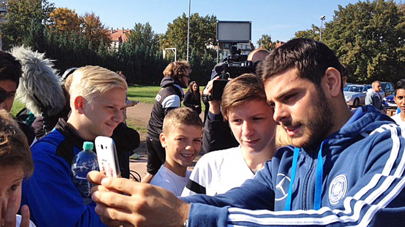 Keine Berührungsängste beim DFB