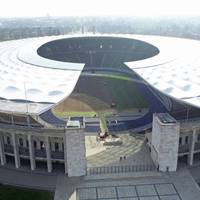 Im Berliner Olympiastadion finden sechs Spiele der UEFA Europameisterschaft 2024 statt - darunter das Endspiel am 14. Juli. Alle Fakten, Infos und der EM-Spielplan zum Stadion in Berlin.
