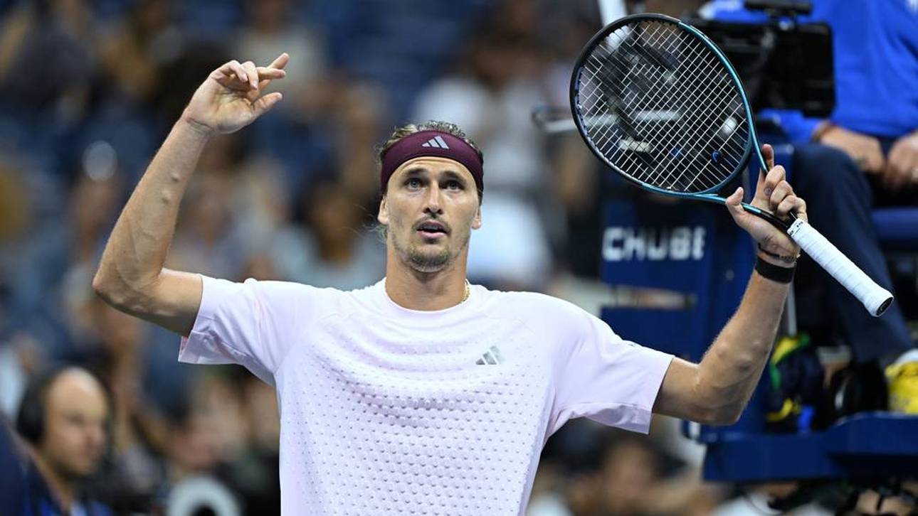 Jubelt Alexander Zverev auch gegen Quentin Halys