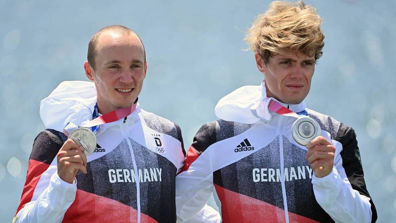 Deutsche holen Silber im Doppelzweier