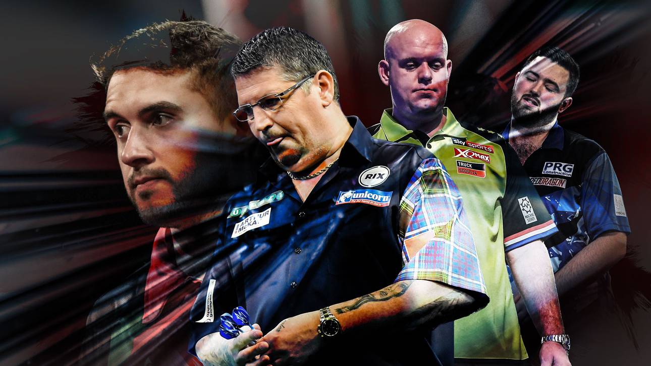 So angeschlagen sind die Darts-Stars