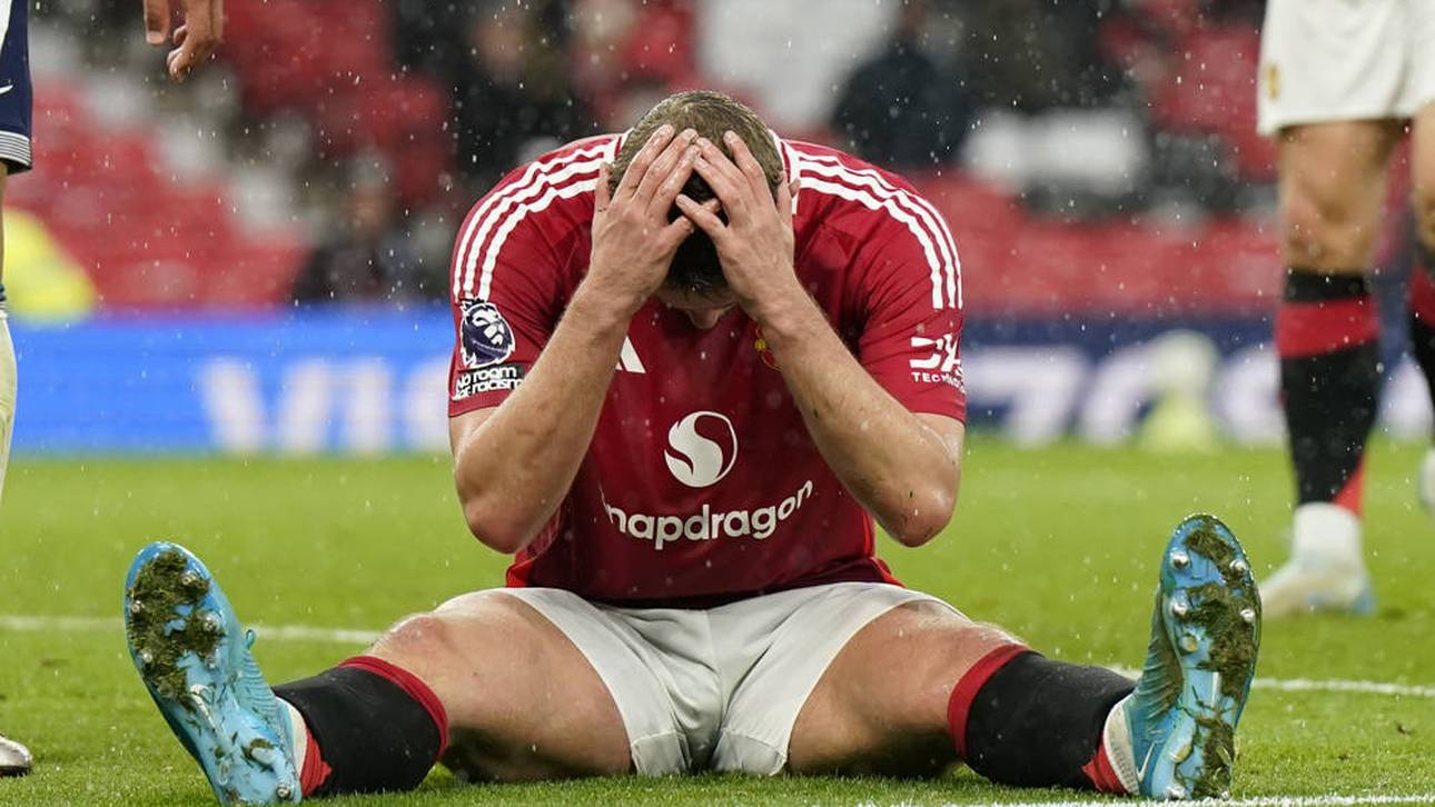 Matthijs de Ligt kam mit United gegen die Spurs unter die Räder