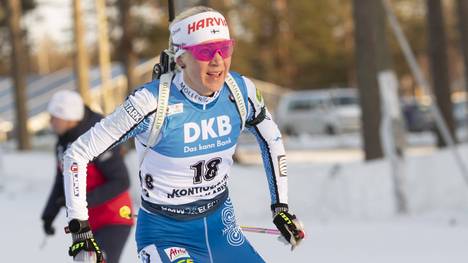 Kaisa Mäkäräinen ist zumindest für kurze Zeit auf die Biathlon-Bühne zurückgekehrt