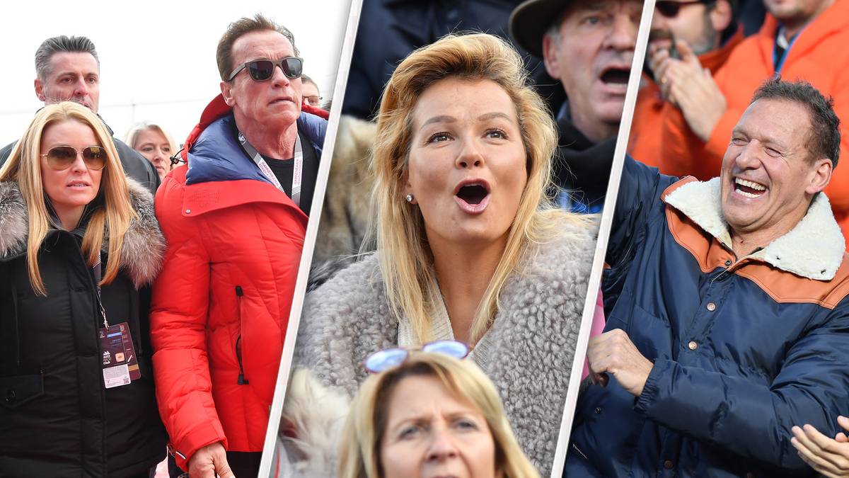 Die geballte Prominenz staunte, drei Fahrer stürzten - und am Ende gibt es einen deutschen Sensationssieg: SPORT1 zeigt die Bilder von der legendären Streif-Abfahrt