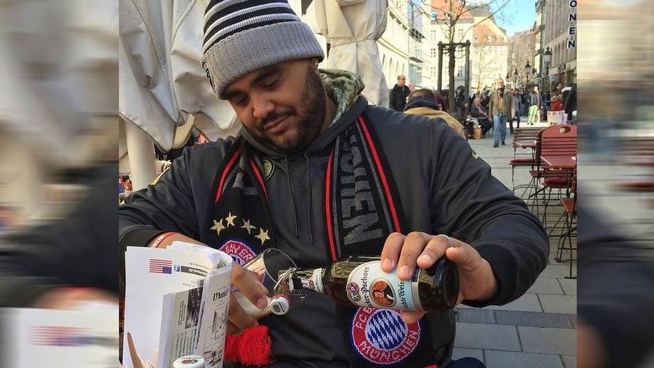 150 Kilo schwerer Bayern-Fan ist WWE-Star