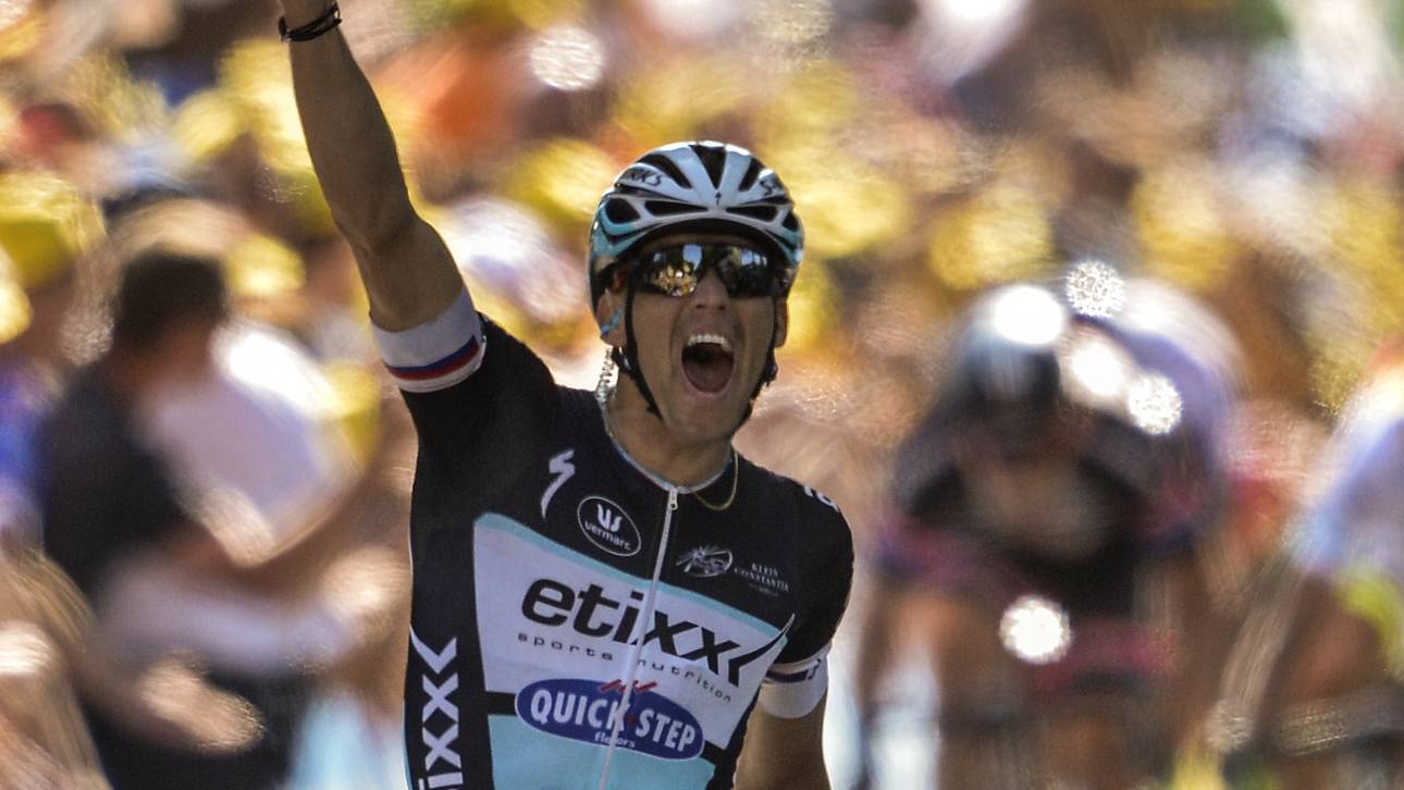 Stybar schnappt sich Blaues Trikot