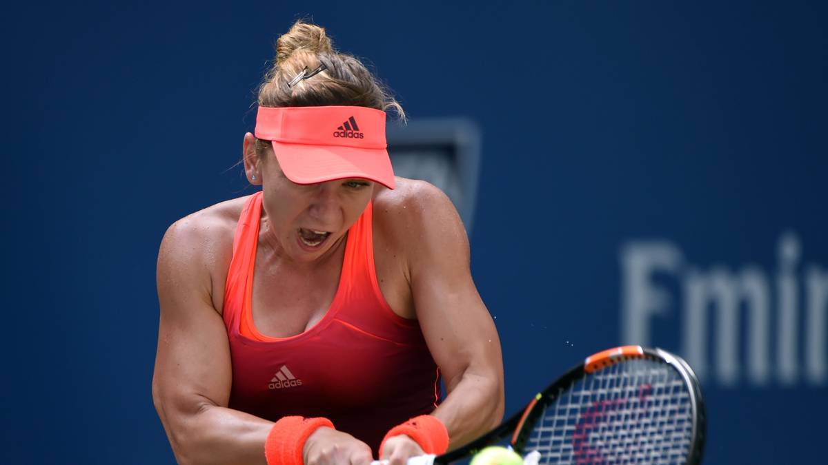 Doch die Rumänin konter prompt- Rebreak!