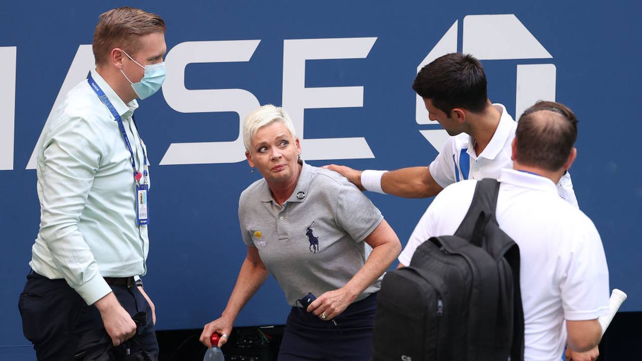 Novak Djokovic schoss bei den US Open eine Linienrichterin ab