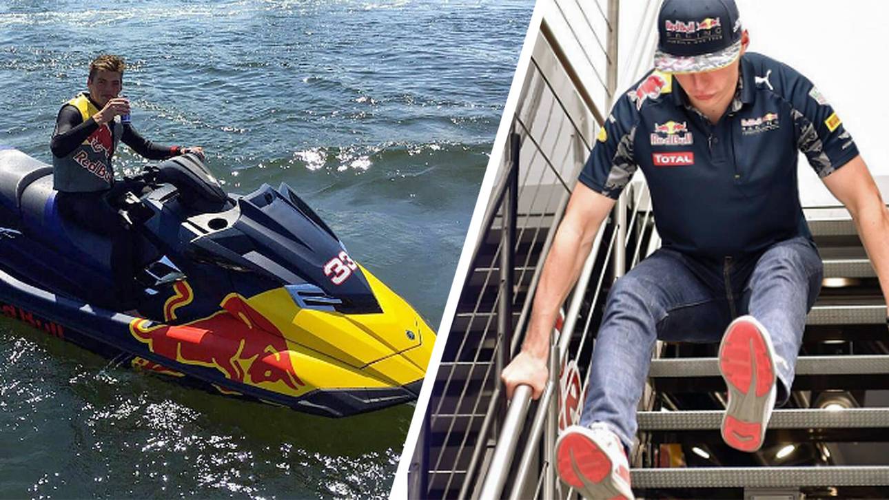 Max Verstappen bewegt sich auch abseits der Strecke immer am Limit