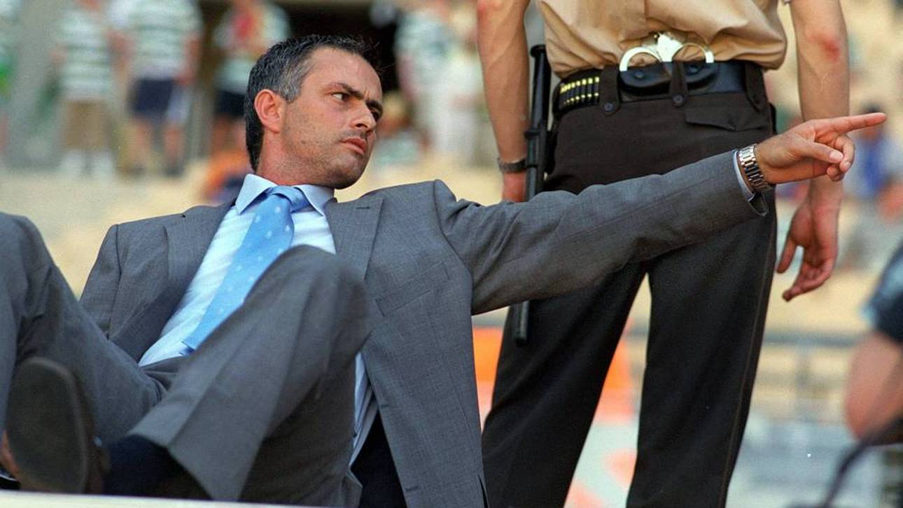 José Mourinho war im Jahr 2000 schon einmal Trainer bei Benfica
