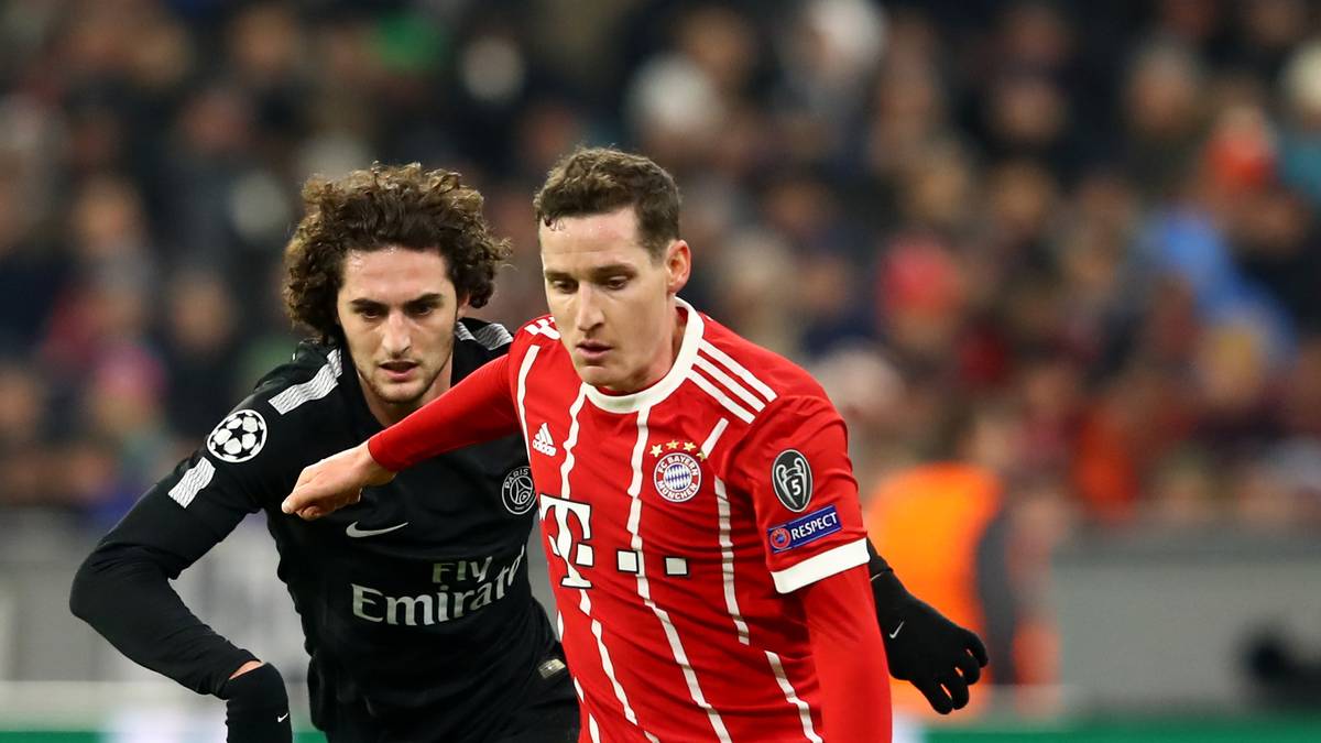 SEBASTIAN RUDY: Der Ex-Hoffenheimer ersetzte unerwartet Javi Martinez als Sechser. Wie alle Münchner vor der Pause mit überzeugendem Auftritt im Spiel gegen den Ball. Nach dem Wechsel dann mit einigen Problemen, beim 1:2 ließ er Mbappe entwischen. SPORT1-Note: 3,5