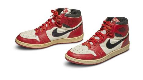 Diese getragenen Schuhe von Michael Jordan brachten über 500.000 US-Dollar ein