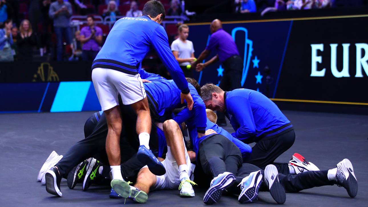 Alexander Zverev war der umjubelte Held beim Laver Cup