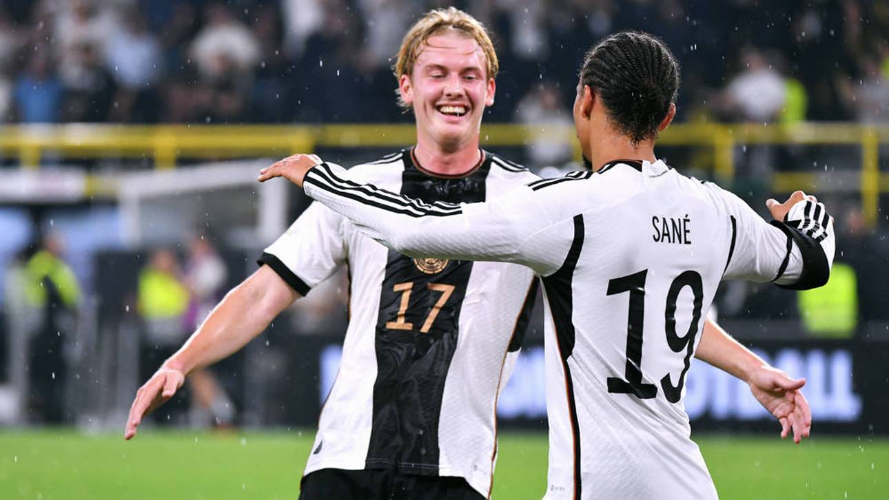 Julian Brandt und Leroy Sané