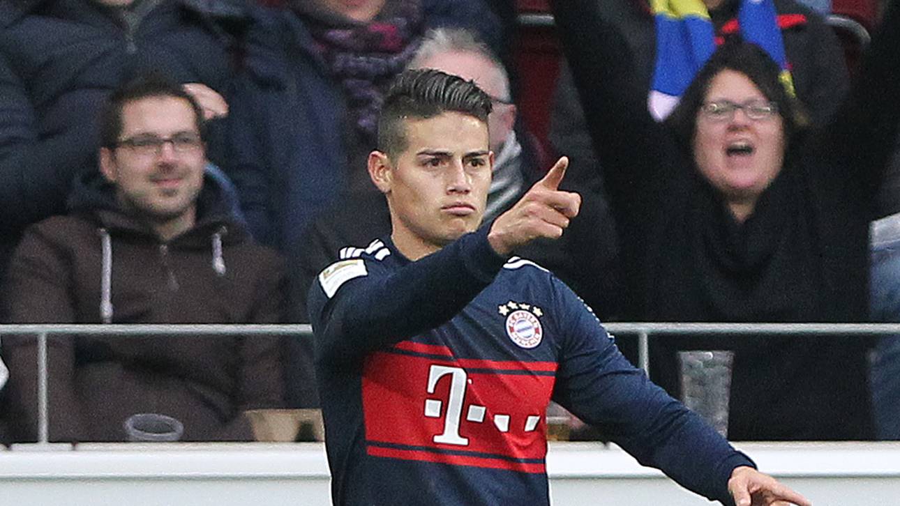 Bayerns Fixstern: James brilliert