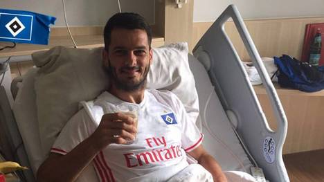 Emir Spahic schmeckt nach der Verletzung der Kaffee schon wieder, twitterte der HSV