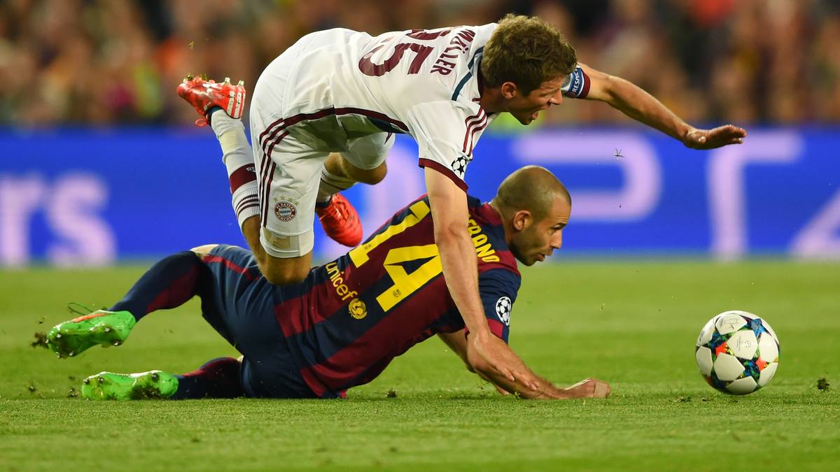 Javier Mascherano: Der Argentinier ging gewohnt resolut und zweikampfstark zu Werke. Mascherano hatte seinen Anteil daran, dass die Bayern nicht zu Chancen kamen. SPORT1-Note: 2,5