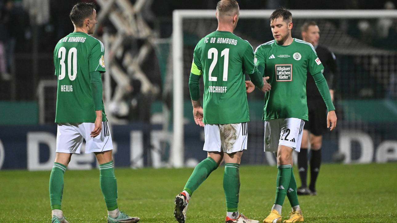 Homburg trotz Pokalaus stolz