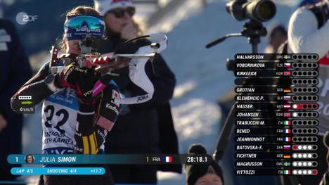 Marlene Fichtner brilliert im Massenstart von Kontiolahti mit ihrem besten Karriere-Ergebnis im Biathlon-Weltcup. Auf der Schlussrunde liefert sie sich einen packenden Fight um die Podestplätze.