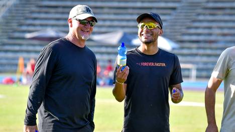 Rana Reider mit Andre De Grasse