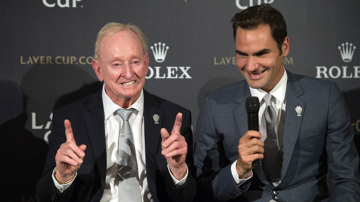 PLATZ 4: ROD LAVER (11 GS-Siege) - Der Australier ist Federers Idol. Einige seiner Rekorde sind bis heute unerreicht: Er gewinnt rund 200 Einzeltitel (nur 52 werden in der ATP-Statistik geführt) und als zweiter Spieler alle vier GS-Turniere in einem Jahr (1962). Dieses Kunststück wiederholt er 1969 als Einziger in der Open Era! Als Profi darf er einige Jahre nicht an Grand Slams teilnehmen, sonst hätte er heute wohl mehr als 20 GS-Titel