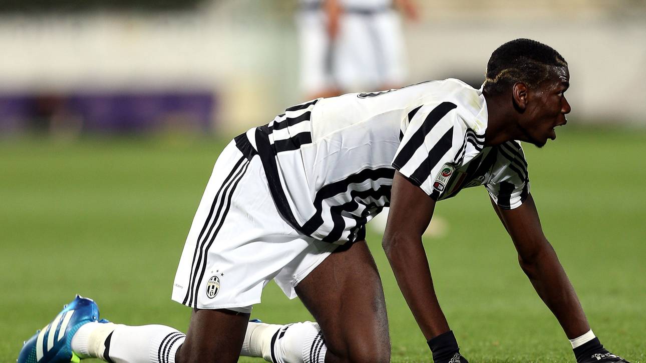 Pogba mit Ausrutscher bei Meisterfeier