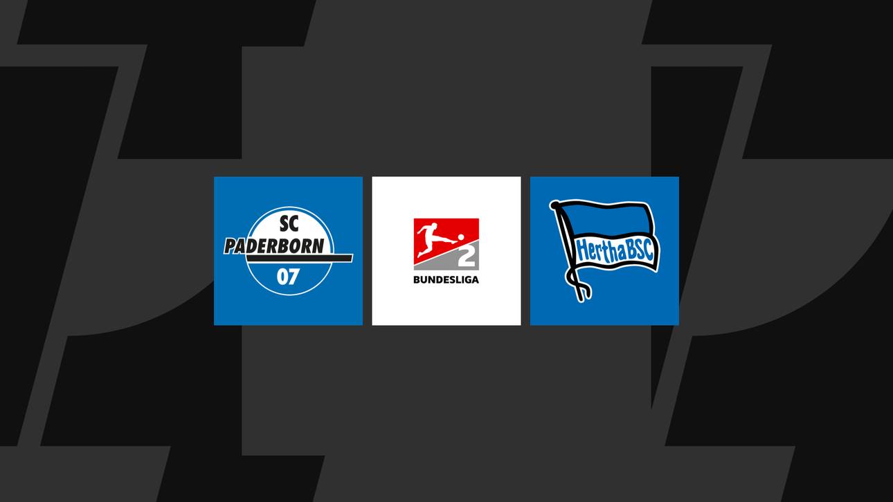 2. Bundesliga heute: Paderborn gegen Hertha