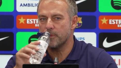 Barca-Coach Hansi Flick spricht über den Vergleich mit Pep Guardiola, der nach Erfolgen schnell gesättigt gewesen sei. Einen Vergleich lehnt der Deutsche ab.