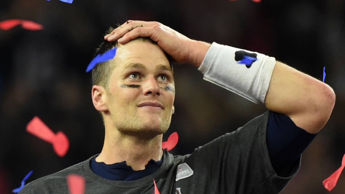RANG 8 - TOM BRADY (AMERICAN FOOTBALL, 3 PROZENT): Fünf Super-Bowl-Siege mit den New England Patriots