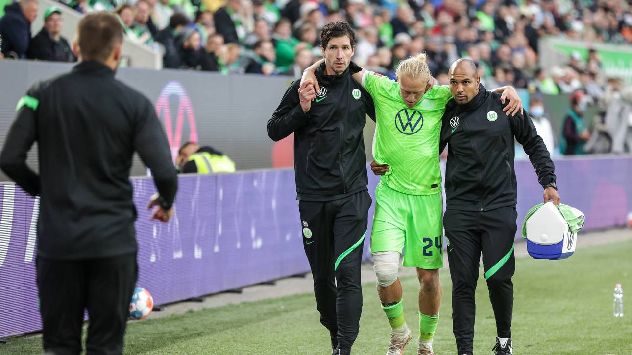 Xaver Schlager zog sich im August 2021 einen Kreuzbandriss zu